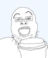 antialiased eyebrows glasses iris open_mouth series:cobson_killerz stubble transparent_background variant:alicia // 592x720 // 75.4KB