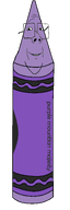 color crayola crayon glasses purple smile transparent_background variant:protestantjak // 1000x3000 // 147.4KB