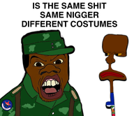 commie cubape haitian mexico military_cap military_symbol military_uniform nigger variant:feraljak // 370x320 // 84.0KB