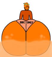 ass bbc beard clothes fart froot glasses imperator_(user) leaf nsfw orange_skin panties smile stubble variant:gapejak // 891x978 // 145.7KB