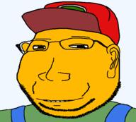 cap clothes ear glasses hat smile sneed soyjak stubble subvariant:massjak subvariant:wholesome_soyjak variant:gapejak yellow_skin // 600x540 // 13.4KB