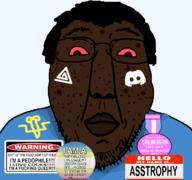 artist:doedoedoe astrofene_(namefag) award black boylover crimea crimean_tatar crimeanchud_(namefag) crimeanchud_(tranny) discord faggot flag:minor_attracted_person name_tag negro nigger pedophile pride_flag pride_pin queer subvariant:bernchud tattoo tranny trend:slopjak variant:bernd variant:chudjak warning // 1200x1125 // 220.6KB
