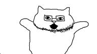 2_color_edit animal cat catjak_will_always_be_a_gemerald gaping_mouth glasses happy ias original reupload stubble template variant:catjak // 960x533 // 5.0KB