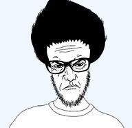 angry beard clothes glasses hair looking_at_you punisher_face soyjak transparent_background variant:jimmy_numale // 1440x1388 // 32.9KB