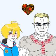 blue_eyes clothes femboy flag:russia gay glasses heart looking_at_viewer looking_at_you love russia russian_empire slav slavic smile swastika twink twinkjak ukraine variant:chudjak variant:twinkjak white_skin wojak yaoi yellow_hair // 512x512 // 187.2KB