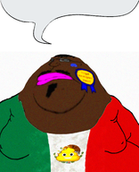beaner big_breasts black_hair braphog countrywar fart fat flag:mexico frown greg_(braphog) greg_(pedophile) greg_(spic) greg_user gynaecomastia poop shitskin smile speech_bubble turd // 1440x1768 // 3.8MB