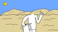 background desert execution full_body hand hands_up knife meta:tagme muslimeen sky smile sun template variant:gapejak // 2002x1121 // 176.6KB