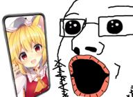 anime flandre_scarlet looking oh_my_god_she_is_so_attractive phone variant:unknown // 2576x1896 // 2.2MB