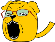 anger angry animal barking canine dog dog_ear fangs janny no_background open_mouth pet subvariant:gapedog subvariant:wholesome_soyjak tail transparent_background variant:gapejak yellow_skin // 1136x867 // 27.8KB