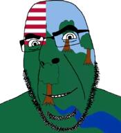 blue brown closed_mouth glasses green liberia meta:tagme river river_gee_county smile soyjak stubble tree variant:cobson // 775x849 // 121.5KB