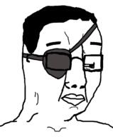 eyepatch eyes glasses hair rick_and_morty variant:chudjak white_background // 554x670 // 39.1KB