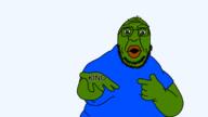 animal big_lips double_chin eyebrows fat frog hand head obese oh_my_god_she_is_so_attractive pepe showing_something stubble surprised sweating sweaty transparent_background variant:nopejeet wrinkles // 1703x954 // 68.1KB
