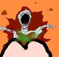 ass clothes ear open_mouth poop soyjak stubble subvariant:fingerboy variant:impish_soyak_ears // 584x570 // 131.5KB