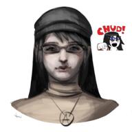 art drawing female glasses hair oekaki redraw variant:soytan woman // 2000x2000 // 1.6MB