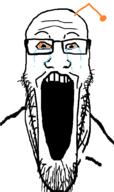 antenna crying first_reddit_image glasses open_mouth reddit redditard soyjak stubble variant:markiplier_soyjak // 596x1008 // 91.6KB