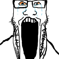 antenna crying first_reddit_image glasses open_mouth reddit redditard soyjak stubble subvariant:longplier variant:markiplier_soyjak // 596x1008 // 91.6KB