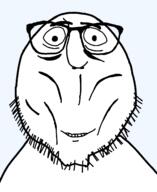 beard chris_griffin closed_mouth family_guy glasses smile soyjak stubble transparent transparent_background variant:chris_griffin_soyjak // 1170x1429 // 103.5KB