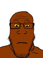 black_skin nigger variant:markiplier_soyjak yellow_sclera // 600x800 // 90.9KB