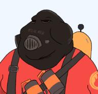closed_mouth fat filter grenade gynaecomastia latino mask obese pyro_(tf2) satoko_houjou(namefag) tank team_fortress_2 template transparent_background variant:meximutt video_game // 888x849 // 51.0KB