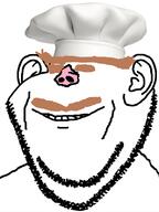 brown_hair brown_mustache chef chef_hat mustache pink_nose pun stubble sweden swedish_chef the_muppet_show variant:impish_soyak_ears // 598x800 // 142.1KB