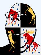 animal country county elk flag flag:gävleborg glasses goat gävleborg hair looking_at_you smile soyjak stubble subvariant:wholesome_soyjak sweden teeth transparent_background variant:gapejak // 600x800 // 95.2KB
