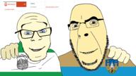 2soyjaks Givatayim castle covasna flag:givatayim_(israel) flag:sfântu_gheorghe friendship glasses hand happy hebrew_text israel looking_at_you no_more_brother_wars sfântu_gheorghe smile soyjak star_(symbol) stubble sun template text variant:cobson variant:feraljak // 1920x1080 // 433.4KB
