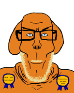 approver award bald beard blond blue_eyes clothes dog dog_ear ear eyebrows glasses looking_at_you meta:op_took_a_selfie_of_xerself mustache nose orange_skin series:soybooru_classes smile snout subvariant:euroaryan subvariant:euromutt template text transparent_background trend:aryan variant:markiplier_soyjak wrinkles // 1039x1300 // 82.3KB