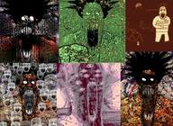 angry crying drawn hair mental_hospital multiple_soyjaks open_mouth pointing pointing_at_viewer schizo soy soyjak soylent subvariant:schizojak teeth variant:markiplier_soyjak // 537x392 // 153.7KB