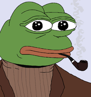 amphibian clothes frog green_skin jacket nas:pepe pepe_the_frog pipe smoking subnas:raucher sweater // 1118x1184 // 34.0KB