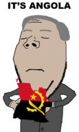 angola antonio_salazar arm closed_eyes closed_mouth clothes colonization frown grey_hair hair hand holding_object its_over sad soyjak stubble subvariant:wholesome_soyjak suit text variant:gapejak // 676x1133 // 55.3KB