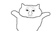 animal cat catjak feels gaping_mouth glasses ias jak stubble variant:catjak variant:wojak wojak // 960x533 // 20.4KB