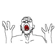 artist:qqlive ias scared soyjak spooky variant:unknown // 500x500 // 17.3KB