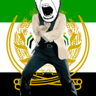 afghanistan angry animated country dance flag gangnam_style glasses northern_alliance open_mouth pashto_text soyjak stubble variant:cobson // 300x460 // 517.2KB