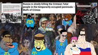 1944 Astrofene_(namefag) CrimeanChud_(namefag) amerimutt angry antenna big_breasts blush breasts buff bug choker clothes cockroach crimea crimean_tatar crying deportation enbie female flag flag:crimea flag:crimean_tatar frown genocide gigachud glasses hair hairy hanged hanging multiple_soyjaks nigger obese pink_hair red_sclera rotten_teeth russia russo_ukrainian_war soyjak stink_lines stinky subvariant:chudjak_seething subvariant:impish_amerimutt sunglasses sweat_stain tatar tatarstan text tongue total_Crimeanroach_death total_crimean_death ukraine vantablack_skin variant:bernd variant:chudjak variant:feraljak variant:gapejak variant:impish_soyak_ears white_skin // 1920x1080 // 603.9KB