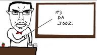 apple blackboard bowtie its_da_jooz joo judaism millions_must_die mug table teacher text variant:chudjak // 1065x604 // 195.7KB
