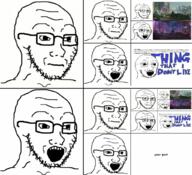 anti_soyjak glasses layers_of_irony multiple_soyjaks neutral open_mouth redraw soyjak stubble variant:soyak // 1024x931 // 747.4KB