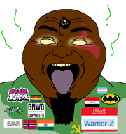 batman beard black_skin brown_skin clothes communism eyebrows flag:afghanistan flag:india flag:iraq flag:lgbt_pride_flag flag:norway flag:transgender_pride_flag fnf friday_night_funkin' glowing_eyes hammer_and_sickle hello_my_name_is_(sticker) kratos meta:namefags open_mouth purple_tongue queen_of_spades rule34 smile spade stink_lines stinky sweating teeth teeth_showing tongue tongue_out transparent_background variant:bvlljvk warrior-z_(user) yellow_teeth // 795x849 // 166.1KB