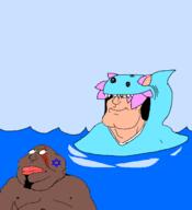 black coon fish islam kitsune_tails mario nigger racoon sand_nigger shark star_of_david warrior-z_(user) yuzu_(kitsune_tails) // 2000x2200 // 83.7KB