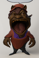 big_mouth brown_skin deformed gape jimbo_(namefag) jimbo_(user) jimbrap jimbraphog meta:namefags oneshot variant:alicia yellow_teeth // 1024x1536 // 2.6MB