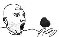 bald coal hand minecraft open_mouth stubble variant:bitcoinjak // 542x344 // 23.6KB