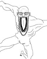 beard glasses jump open_mouth scp-096 scp_foundation variant:unknown // 602x752 // 29.4KB