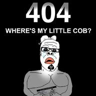 2soyjaks 404 arm bbc blacked crying glasses hair_ribbon hand holding_object membership_card oh_my_god_she_is_so_attractive queen_of_spades soyjak stubble tattoo variant:a24_slowburn_soyjak variant:cobson // 1000x1000 // 125.9KB