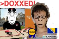 award bosnia closed_mouth craig_ryan dox doxxed flag flag:bosnia_and_herzegovina glasses holding_object kapwing pizza pizza_hut smile stubble subvariant:cobson_front2 subvariant:neutralplier trihard variant:cobson variant:markiplier_soyjak // 1280x852 // 189.3KB