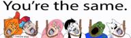 4chan ack anime anti_ongezellig bloodshot_eyes blue_hair bocchi_the_rock bowtie boyfriend_(friday_night_funkin') boykissersilly_cat cap cartoon clothes crying drama flag friday_night_funkin' frog furry glasses hanging hat logo map_(pedophile) mauzymice multiple_soyjaks mymy noose omori ongezellig open_mouth orange_hair orange_skin pedophile pepe pink_hair qa_(soyjak_party) reddit redraw rope shota soyjak suicide suicide_pact text tongue tranny variant:bernd video_game white_skin yellow_teeth you're_the_same zoophile // 5240x1524 // 1.6MB