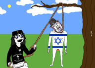 2soyjaks ack bible bloodshot_eyes christian_cross christian_identity christianity clothes cross crying eastern_orthodox flag:israel hanging hat holy_bible judaism necklace open_mouth orthodox orthodox_cross orthodoxy rope snoo soyjak star_of_david stubble suicide tongue tranny tree variant:bernd variant:soyak variant:soytan // 2100x1500 // 435.5KB
