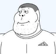 a10_eyes adidas mewing series:aryan_soyjaks shaved slavic smile subvariant:slavaryan subvariant:slavmutt template transparent_background variant:meximutt // 888x849 // 13.1KB