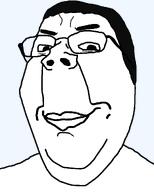 hair happy smile smirk smug subvariant:gapechud subvariant:gapechud_(smug) template variant:chudjak variant:gapejak white_skin // 1000x1250 // 30.4KB