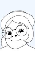 baby closed_mouth clothes female femjak glasses hair hat smile soyjak subvariant:baby_cobson subvariant:female_cobson variant:cobson // 546x900 // 16.7KB