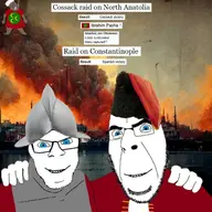 3soyjaks ack ack! anatolia armour beard blue_eyes brown_skin burning constantinople cossack cossack_clothes cossack_hat cossacks east_slavic fire friends friendship hanging hugging mediterrenean muslim_hat muslims no_more_brother_wars ottoman ottoman_empire ottomans petro_sahaidachny raid rope slavic spain spaniard spaniaryan spanish_empire tongue tongue_out turk turkiye turknigger turkroach ukraine ukrogem variant:bernd variant:cobson variant:feraljak white_skin zaporozhian zaporozhian_cossack zaporozhian_cossack_hat // 1149x1149 // 226.7KB