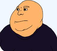 angry aryan black_shirt eyebrows fat obese orange_skin subvariant:whitemutt variant:meximutt // 753x665 // 26.5KB